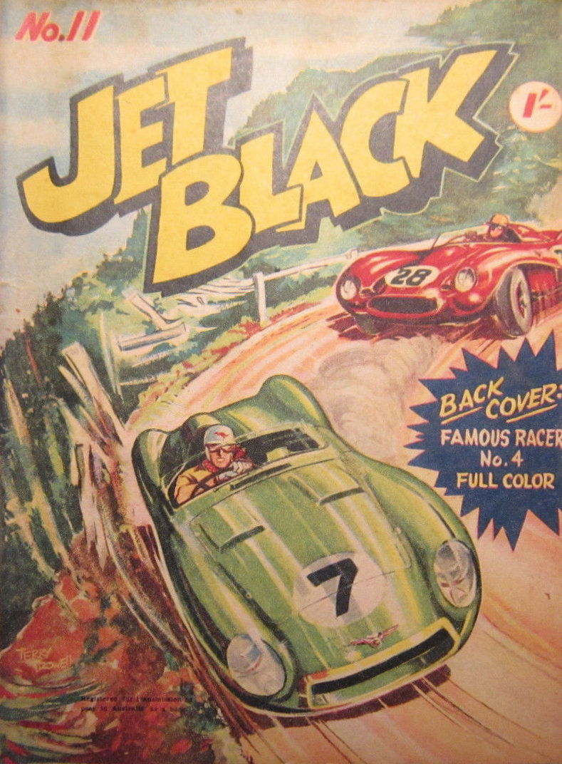 Jet Black (Modern Magazines, 1957 series) #11 (November 1958)