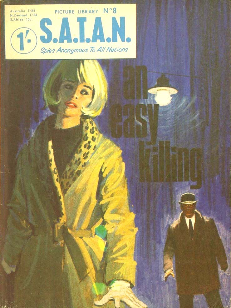 S.A.T.A.N. Picture Library (Famepress, 1966 series) #8 ([April 1966?])