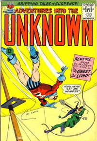 Adventures into the Unknown (ACG, 1948 series)  #158 (August 1965)