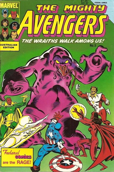 The Mighty Avengers  #5 ([April 1986?])