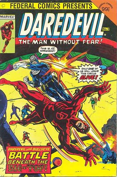 Daredevil the Man Without Fear! (Federal, 1984 series) #2 ([July 1984])