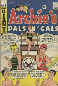 Archie's Pals 'n' Gals (Archie, 1952 series)  #9 (Summer 1959)