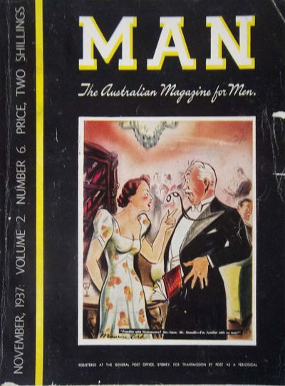 Man [Man Magazine] (KG Murray, 1936? series) v2#6 (November 1937)