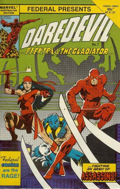 Daredevil the Man Without Fear! (Federal, 1984 series) #7 ([June 1985?])