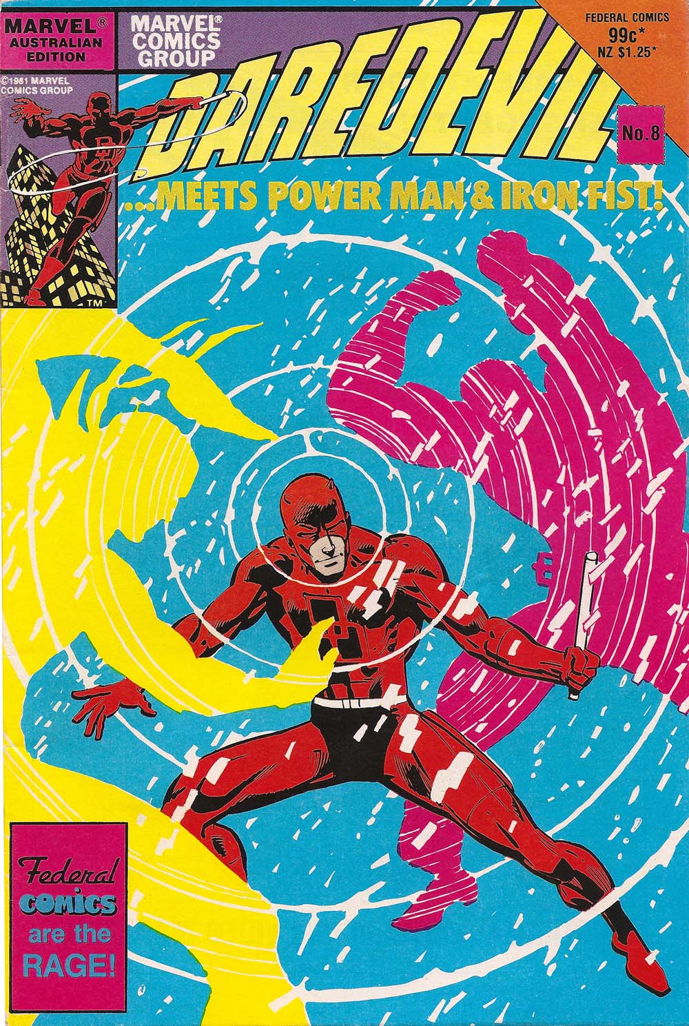 Daredevil the Man Without Fear! (Federal, 1984 series) #8 (August 1985)