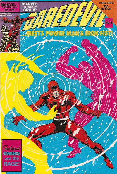 Daredevil the Man Without Fear! (Federal, 1984 series) #8 (August 1985)