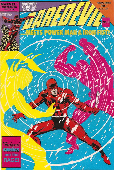 Daredevil the Man Without Fear!  #8 (August 1985)