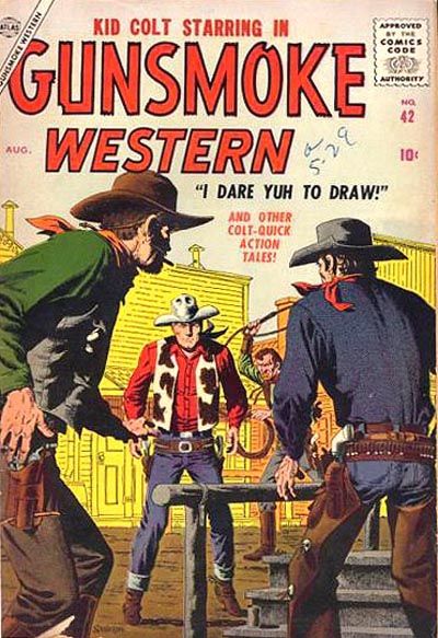 Gunsmoke Western  #42 (August 1957)