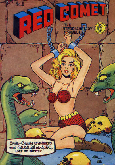 Red Comet the Interplanetary Marvel  #8 (March 1962)