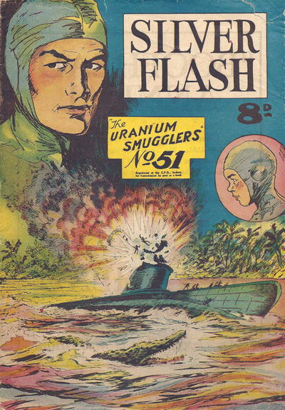 Silver Flash (Invincible, 1951 series) #51 [October 1954]