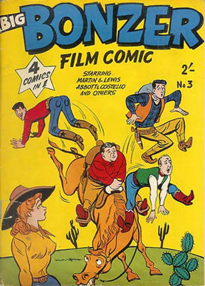 Big Bonzer Film Comic (Frew, 1957? series) #3 ([25 August 1957])