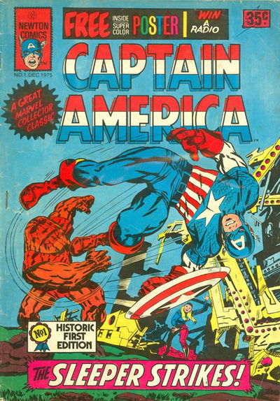 Captain America (Newton, 1975 series) #1 December 1975