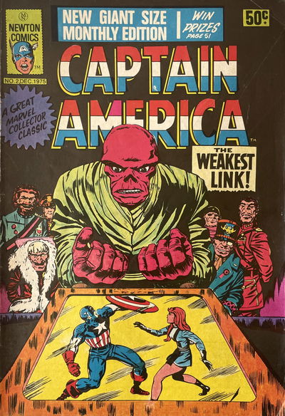 Captain America (Newton, 1975 series) #2 December 1975