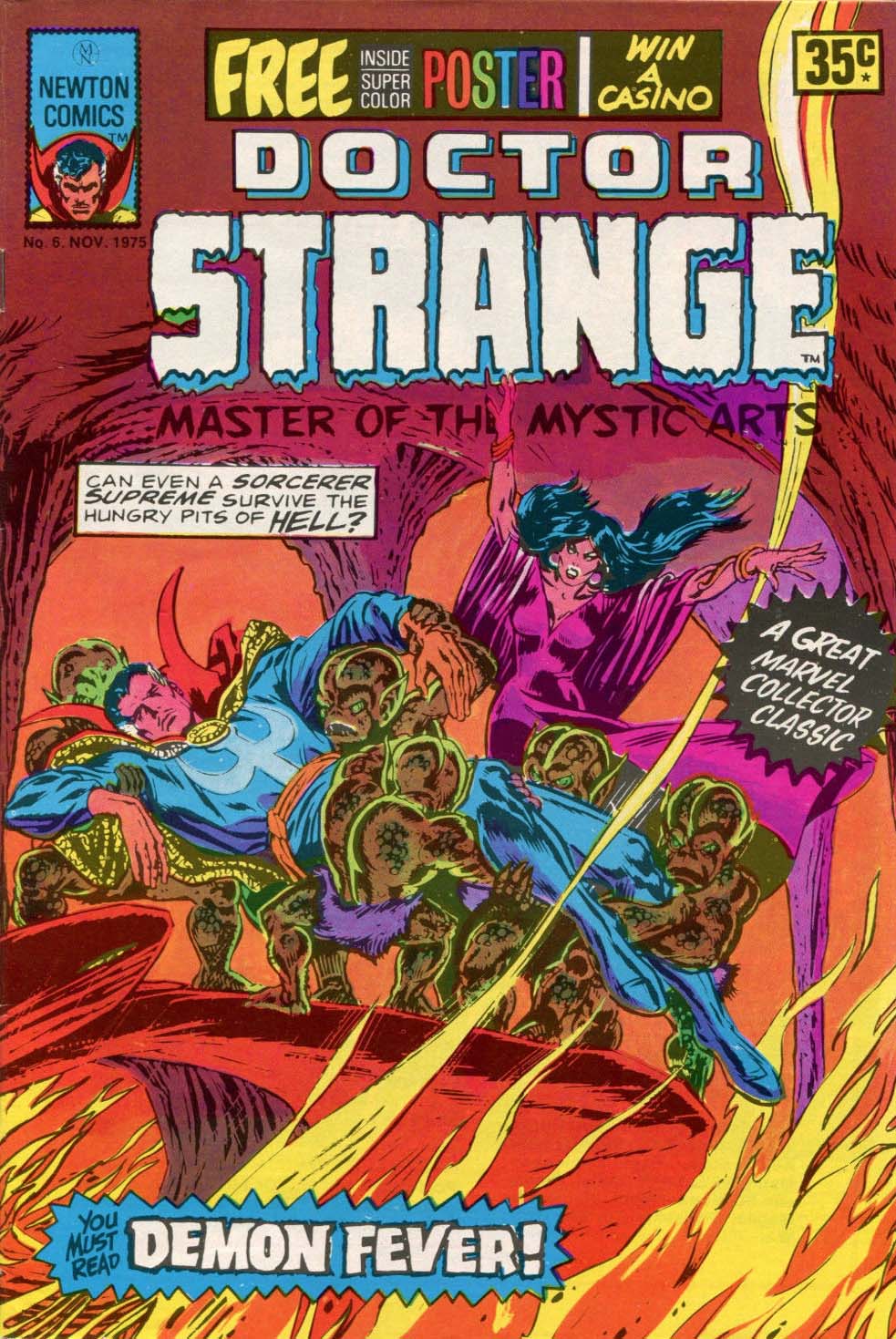 Doctor Strange (Newton, 1975 series) #6 (November 1975)