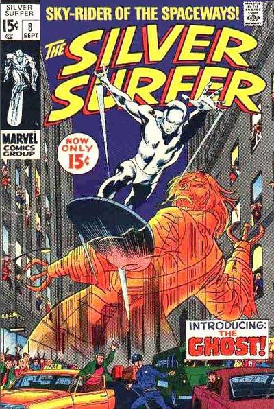 The Silver Surfer (Marvel, 1968 series) #8 (September 1969)
