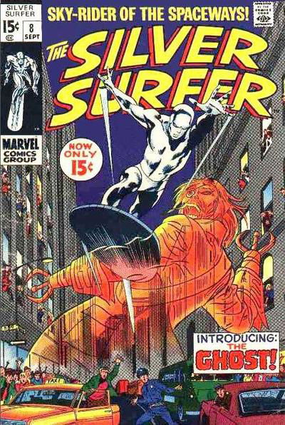 The Silver Surfer (Marvel, 1968 series) #8 (September 1969)