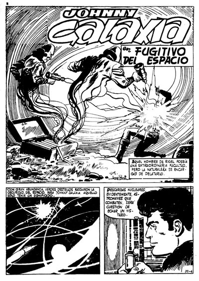 Fulgor (Toray, 1960 series)  #1 (February 1960) — Fugitive del espacio