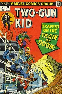 Two Gun Kid (Marvel, 1953 series) #110 — Trapped on the Train of Doom!