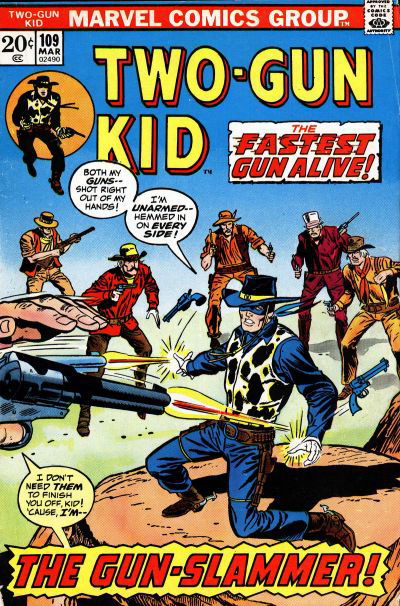 Two Gun Kid (Marvel, 1953 series) #109 March 1973