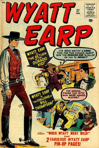 Wyatt Earp (Atlas [Marvel], 1955 series) #27 February 1960