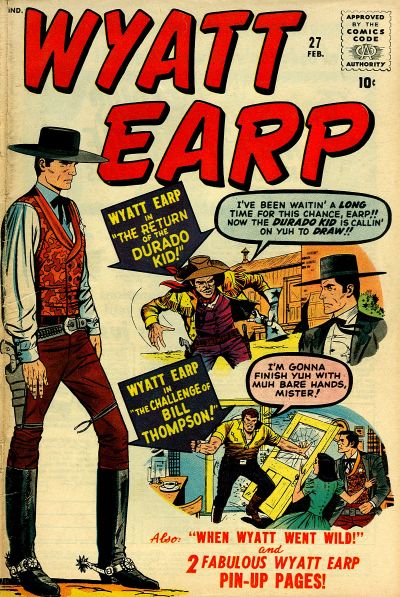 Wyatt Earp (Atlas [Marvel], 1955 series) #27 (February 1960)