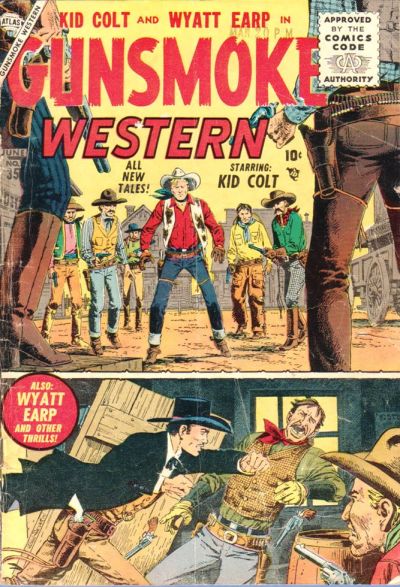 Gunsmoke Western (Marvel, 1955 series) #35 (June 1956)