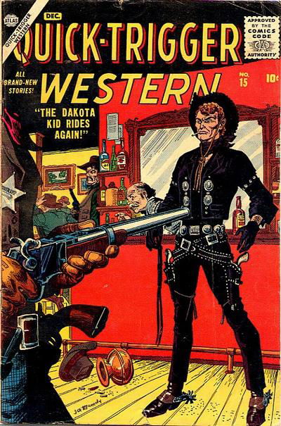 Quick Trigger Western (Marvel, 1956 series) #15 December 1956