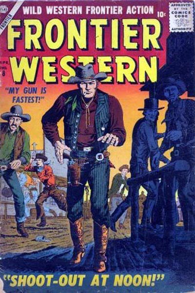 Frontier Western (Atlas [Marvel], 1956 series) #8 (April 1957)