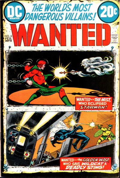 Wanted. The World's Most Dangerous Villains (DC, 1972 series) #6 (February 1973)