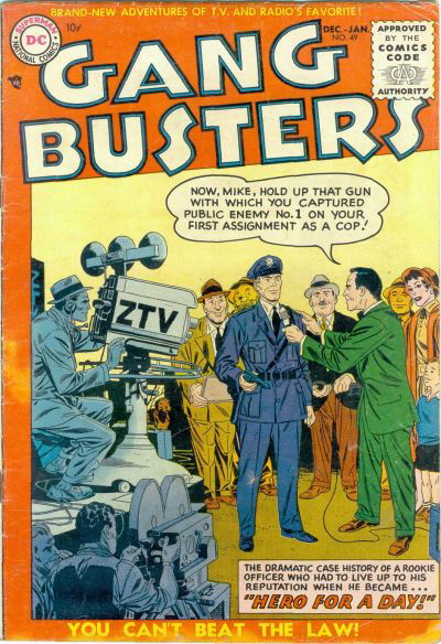 Gang Busters (DC, 1947 series) #49 December 1955-January 1956