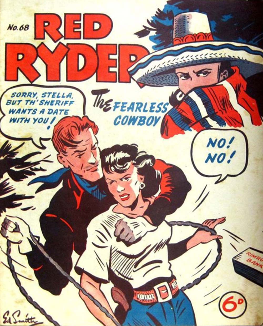Red Ryder the Fearless Cowboy (Southdown Press, 1945 series) #68 — The Adventures of Red Ryder ([December 1946?])
