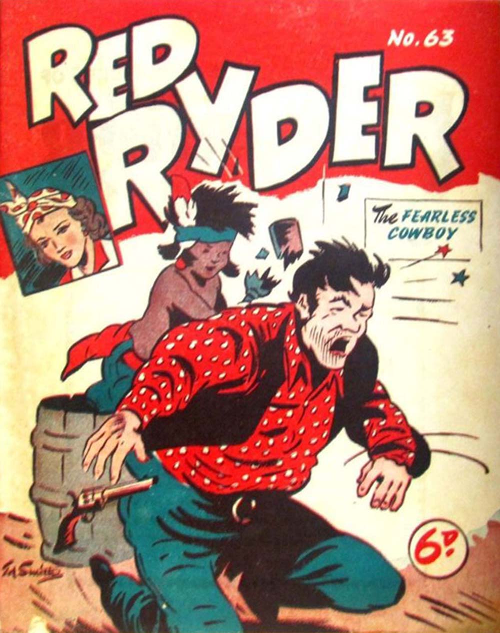 Red Ryder the Fearless Cowboy (Southdown Press, 1945 series) #63 — The Adventures of Red Ryder ([July 1946?])