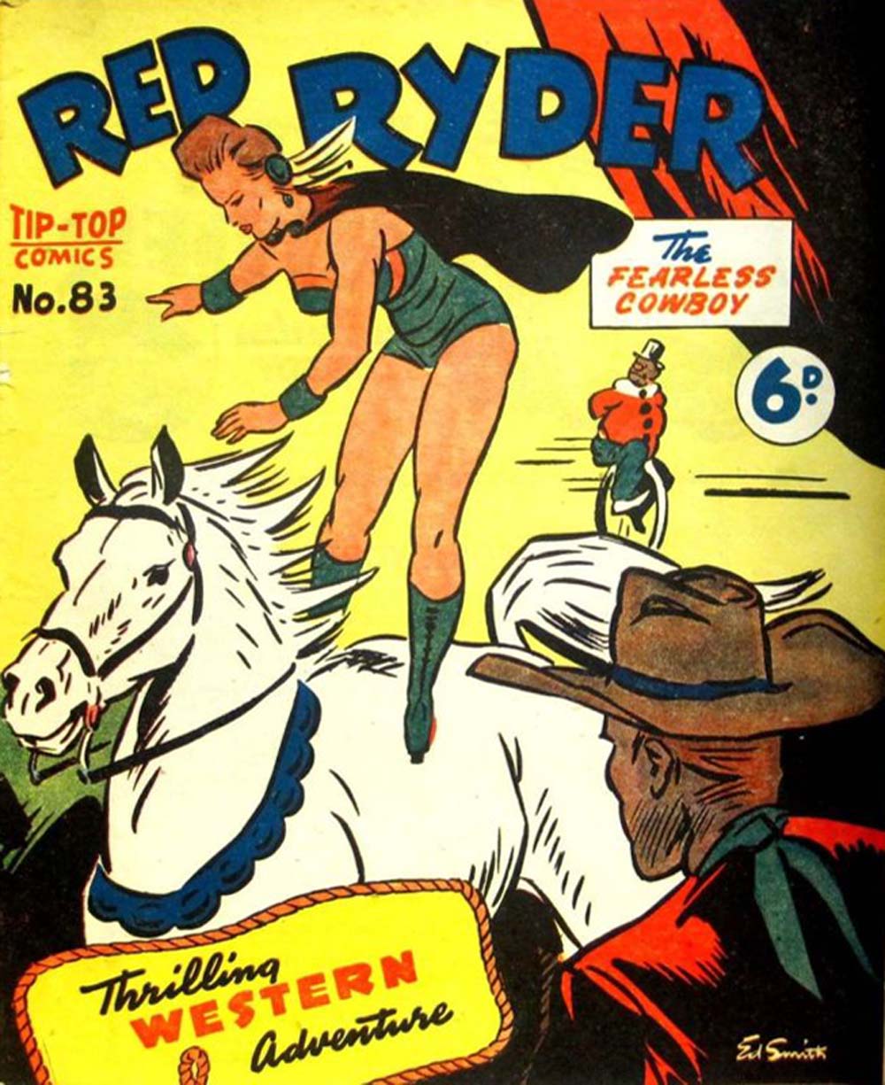 Red Ryder the Fearless Cowboy (Southdown Press, 1945 series) #83 — the Adventures of Red Ryder ([March 1948?])