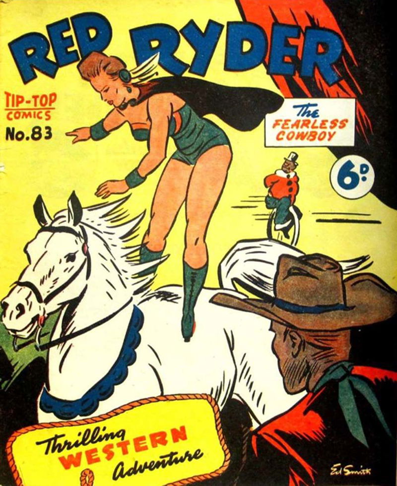Red Ryder the Fearless Cowboy (Southdown Press, 1945 series) #83 — the Adventures of Red Ryder ([March 1948?])