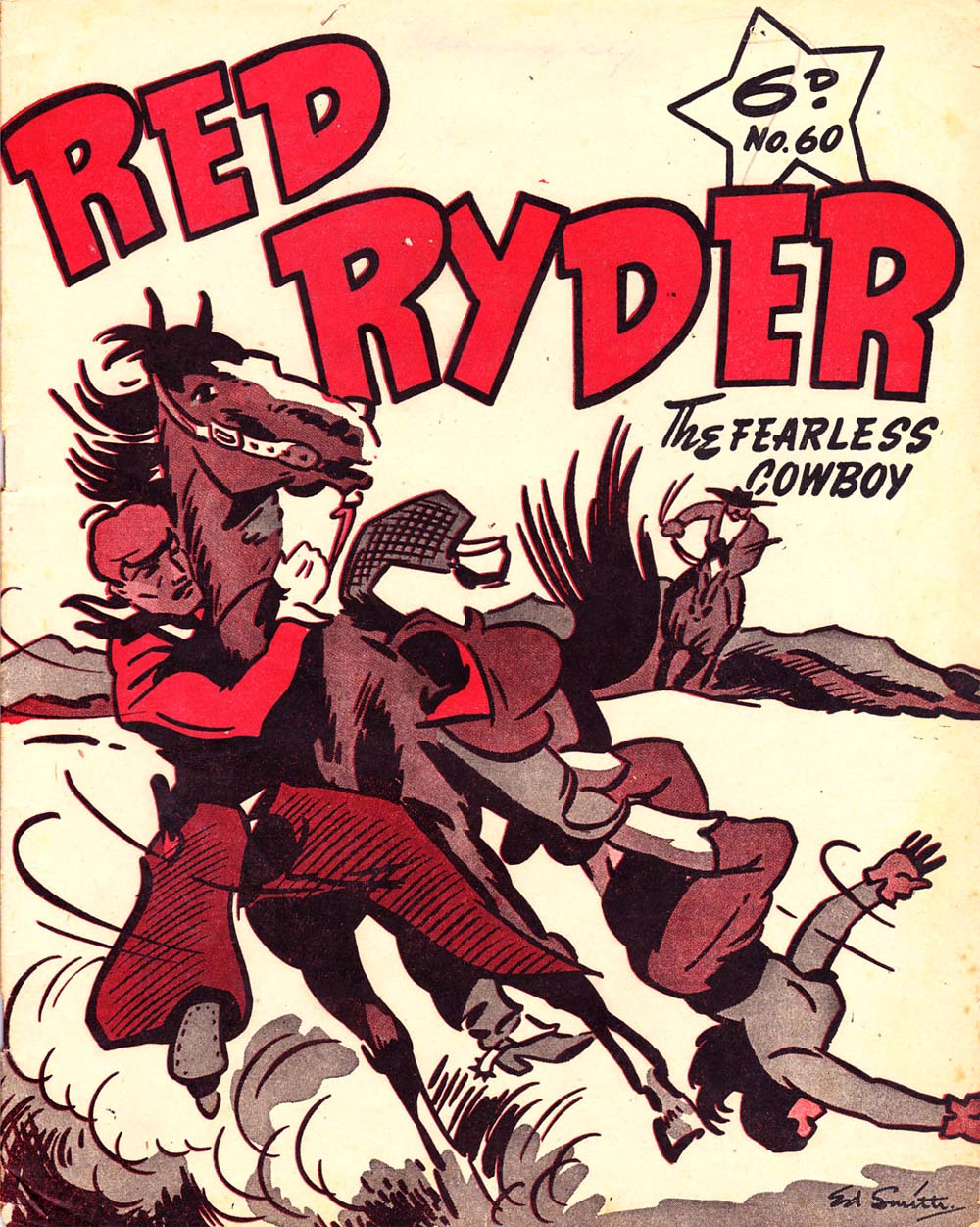 Red Ryder the Fearless Cowboy (Southdown Press, 1945 series) #60 — The Adventures of Red Ryder ([April 1946?])