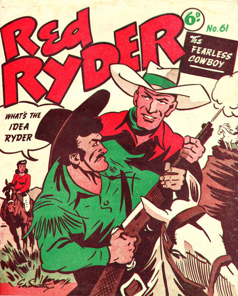 Red Ryder the Fearless Cowboy (Southdown Press, 1945 series) #61 — The Adventures of Red Ryder ([May 1946?])