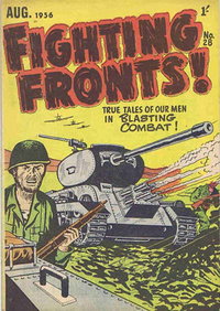 Fighting Fronts! (Approved, 1955 series)  #28 ([August 1956?])