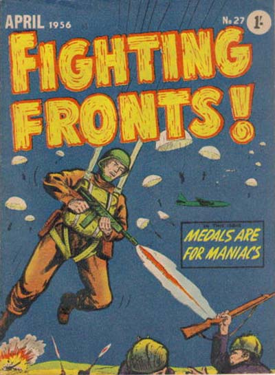 Fighting Fronts!  #27 ([April 1956?])