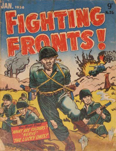 Fighting Fronts! (Approved, 1955 series) #26 (January 1956)