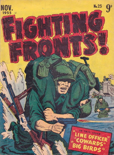 Fighting Fronts!  #25 (November 1955)