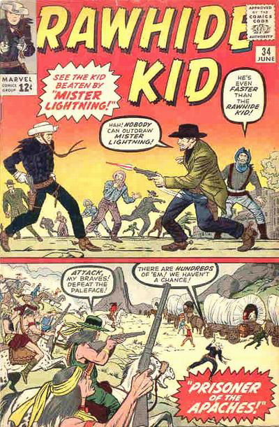 The Rawhide Kid (Marvel, 1960 series) #34 (June 1963)