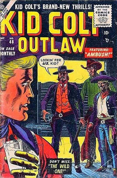 Kid Colt Outlaw (Marvel, 1949 series) #48 (May 1955)