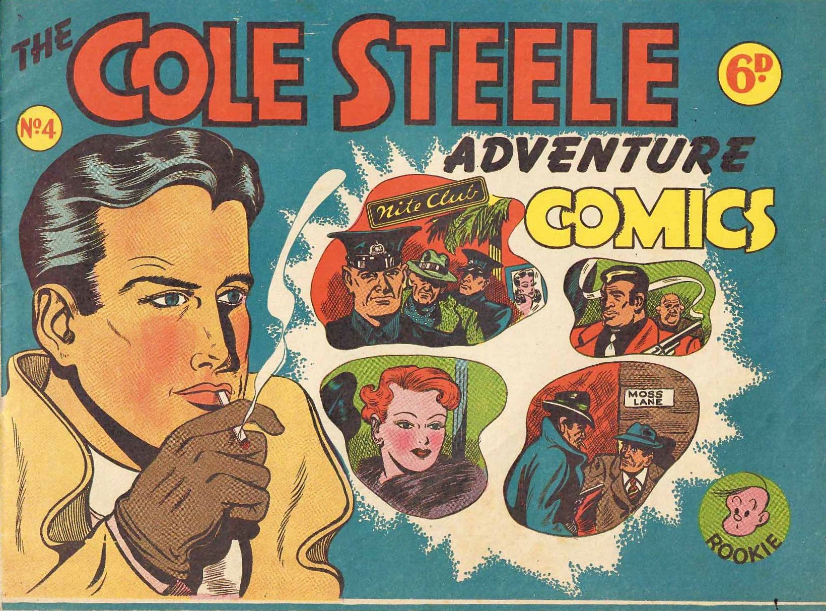 The Cole Steele Adventure Comics (Wollumbin, 1950? series) #4 ([August 1950?])