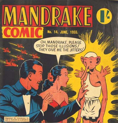 Mandrake Comic (Shakespeare Head, 1955 series) #14 (June 1955)