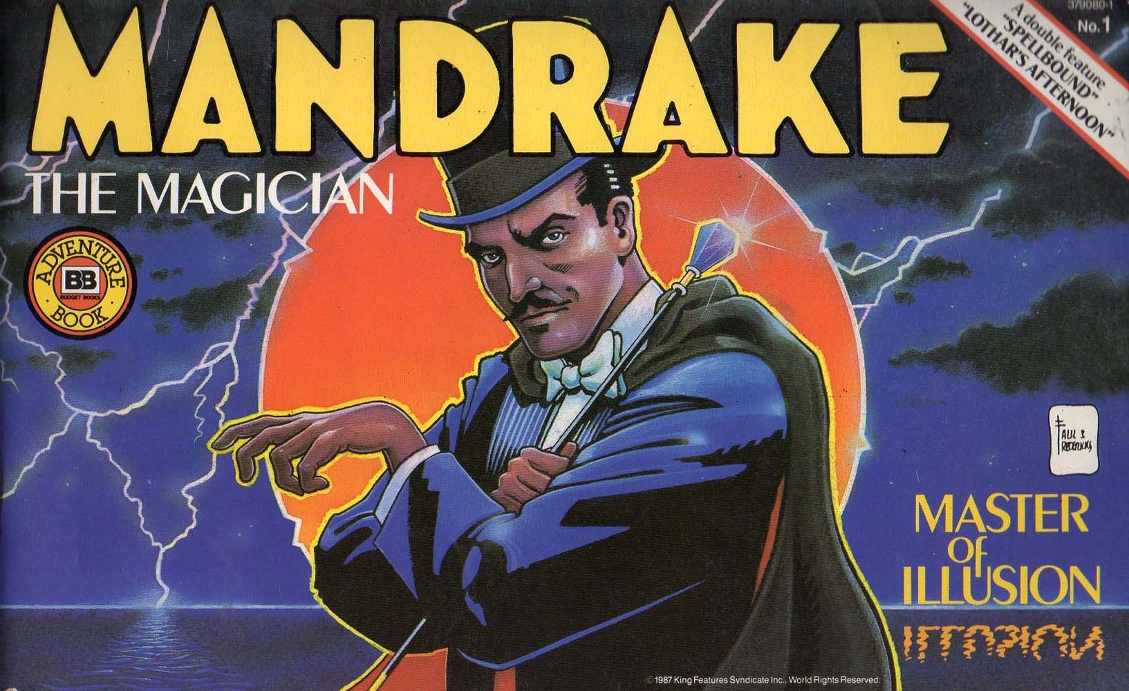 Mandrake the Magician (Budget Books, 1987 series) #1 [379080-1] (1987) (1987)