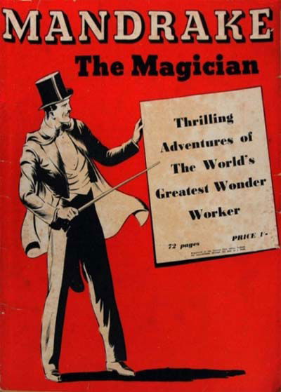 Mandrake the Magician (Consolidated Press, 1938 series)  October 1938