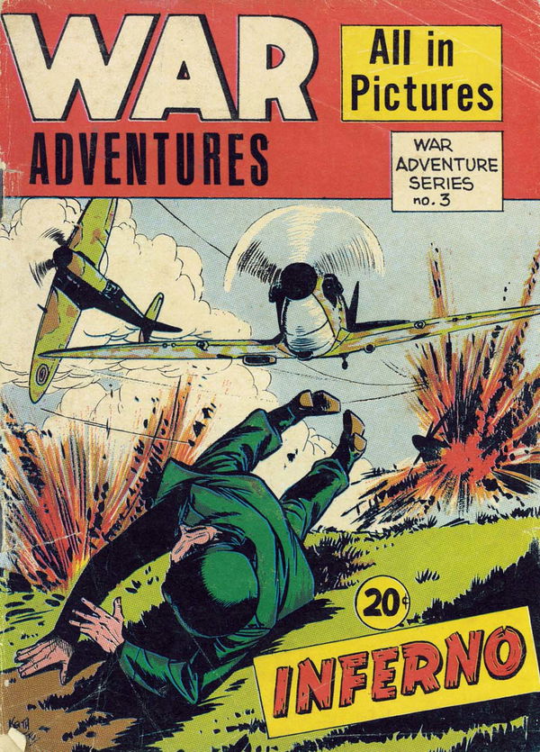 War Adventure Series (Yaffa/Page, 1971? series) #3 (August 1972) —War Adventures