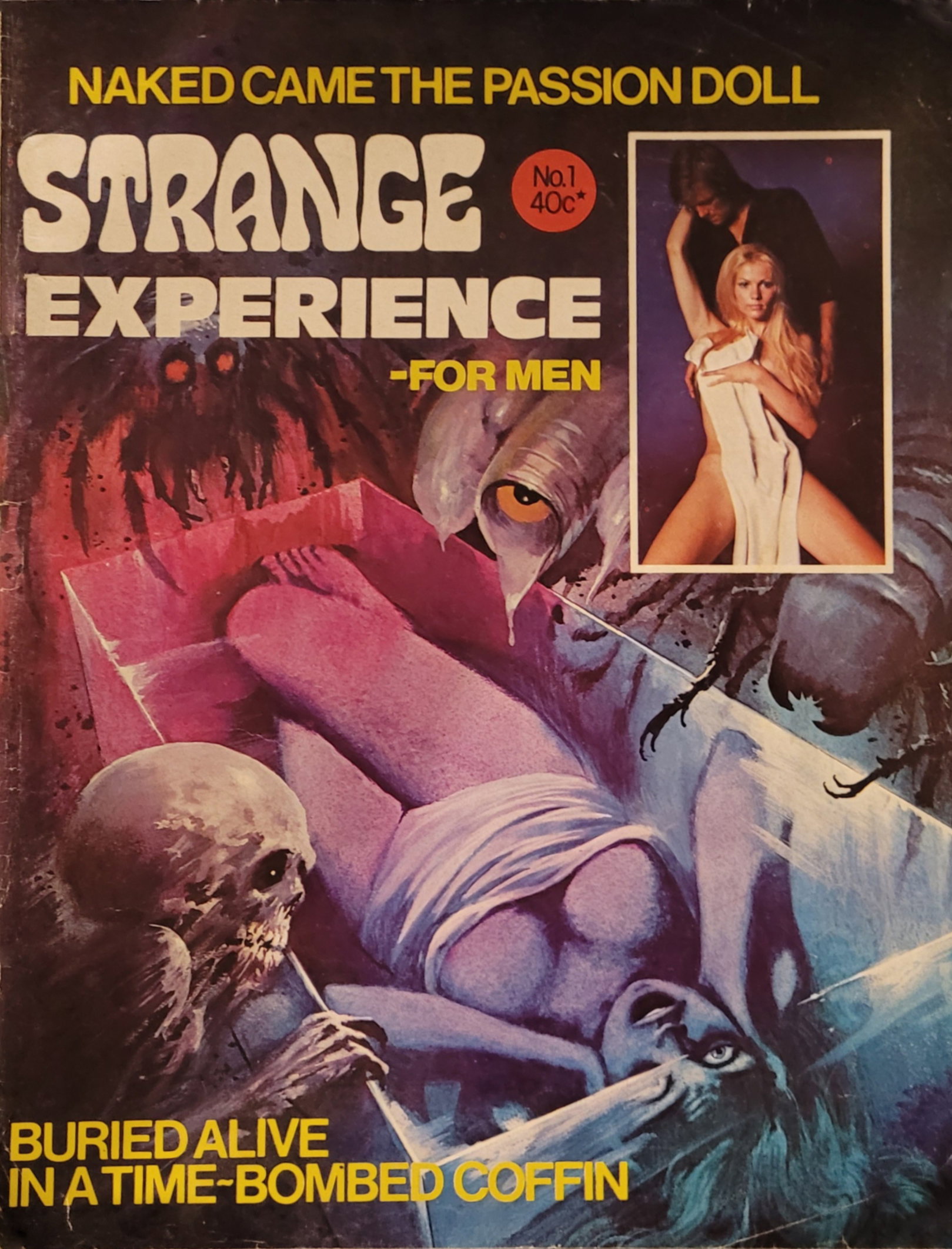 Strange Experience – for Men  v1#1 ([February 1975?])