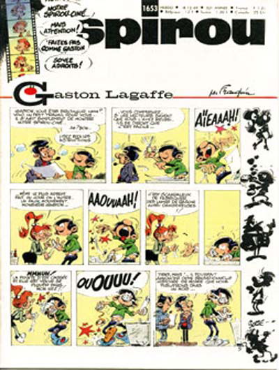 Spirou (Dupuis, 1947 series) #1653 (18 December 1969)