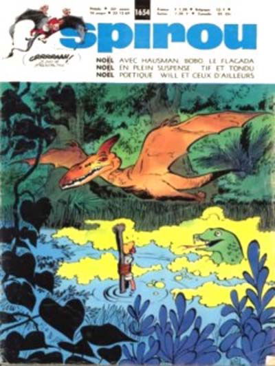 Spirou (Dupuis, 1947 series) #1654 (25 December 1969)